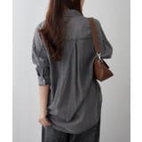 シアーデニム2WAYシャツ | RMAF　NICE CLAUP / OLIVE des OLIVE | 詳細画像12 