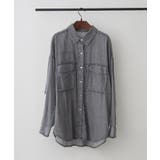 シアーデニム2WAYシャツ | RMAF　NICE CLAUP / OLIVE des OLIVE | 詳細画像19 
