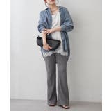 シアーデニム2WAYシャツ | RMAF　NICE CLAUP / OLIVE des OLIVE | 詳細画像6 