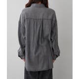 シアーデニム2WAYシャツ | RMAF　NICE CLAUP / OLIVE des OLIVE | 詳細画像23 