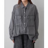 シアーデニム2WAYシャツ | RMAF　NICE CLAUP / OLIVE des OLIVE | 詳細画像28 
