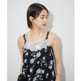 アソート柄レースキャミ | RMAF NICE CLAUP / OLIVE des OLIVE | 詳細画像31