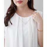 【Web限定】取り外し可能◎チャーム付き裾バルーンブラウス | NICE CLAUP / OLIVE des OLIVE OUTLET | 詳細画像10