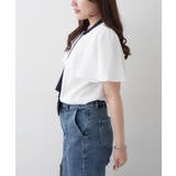 【Web限定】取り外し可能◎襟ぐりチャーム付きボウタイブラウス | NICE CLAUP / OLIVE des OLIVE OUTLET | 詳細画像14