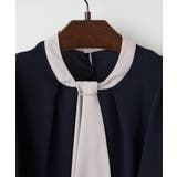 【Web限定】取り外し可能◎襟ぐりチャーム付きボウタイブラウス | NICE CLAUP / OLIVE des OLIVE　OUTLET | 詳細画像4 