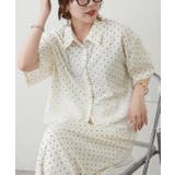 アイボリー | 裾レースシャツ | RMAF NICE CLAUP / OLIVE des OLIVE