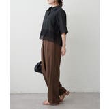 裾レースシャツ | RMAF NICE CLAUP / OLIVE des OLIVE | 詳細画像24