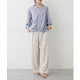【オフィスコーデにも◎】多釦バックリボンたけのこブラウス | RMAF NICE CLAUP / OLIVE des OLIVE | 詳細画像8
