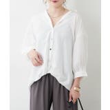 【オフィスコーデにも◎】多釦バックリボンたけのこブラウス | RMAF NICE CLAUP / OLIVE des OLIVE | 詳細画像11