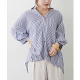 【オフィスコーデにも◎】多釦バックリボンたけのこブラウス | RMAF NICE CLAUP / OLIVE des OLIVE | 詳細画像4