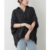 【オフィスコーデにもおすすめ 無地 ドット柄】バックギャザーブラウス | RMAF NICE CLAUP / OLIVE des OLIVE | 詳細画像28