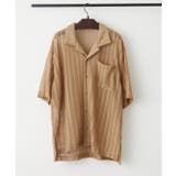 透かし柄開襟シャツ | RMAF NICE CLAUP / OLIVE des OLIVE | 詳細画像50