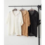 透かし柄開襟シャツ | RMAF NICE CLAUP / OLIVE des OLIVE | 詳細画像66
