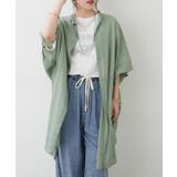 さらっと快適 体型カバー オーバーサイズワンピースブラウス | RMAF NICE CLAUP / OLIVE des OLIVE | 詳細画像16