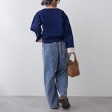 配色カーディガン | RMAF　NICE CLAUP / OLIVE des OLIVE | 詳細画像11 