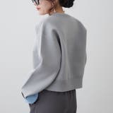 配色カーディガン | RMAF　NICE CLAUP / OLIVE des OLIVE | 詳細画像25 