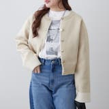 配色カーディガン | RMAF　NICE CLAUP / OLIVE des OLIVE | 詳細画像34 