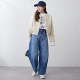 配色カーディガン | RMAF　NICE CLAUP / OLIVE des OLIVE | 詳細画像38 