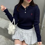 ネイビー | 【U.S. POLO ASSN. ×RMAF】ケーブルポロ | RMAF　NICE CLAUP / OLIVE des OLIVE