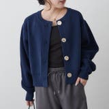 【選べるデザイン】アソートデザイン釦カーディガン | RMAF　NICE CLAUP / OLIVE des OLIVE | 詳細画像7 