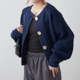 【選べるデザイン】アソートデザイン釦カーディガン | RMAF　NICE CLAUP / OLIVE des OLIVE | 詳細画像8 