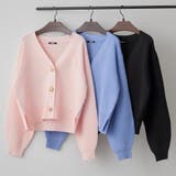 【選べるデザイン】アソートデザイン釦カーディガン | RMAF　NICE CLAUP / OLIVE des OLIVE | 詳細画像4 