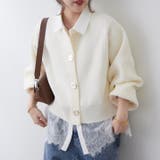 【選べるデザイン】アソートデザイン釦カーディガン | RMAF　NICE CLAUP / OLIVE des OLIVE | 詳細画像31 