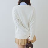 【U.S. POLO ASSN. ×RMAF】スクールカーディガン | RMAF　NICE CLAUP / OLIVE des OLIVE | 詳細画像6 