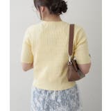 【U.S. POLO ASSN. ×RMAF】半袖ケーブルカーディガン | RMAF　NICE CLAUP / OLIVE des OLIVE | 詳細画像20 