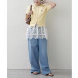 【U.S. POLO ASSN. ×RMAF】半袖ケーブルカーディガン | RMAF　NICE CLAUP / OLIVE des OLIVE | 詳細画像22 