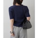 【U.S. POLO ASSN. ×RMAF】半袖ケーブルカーディガン | RMAF　NICE CLAUP / OLIVE des OLIVE | 詳細画像27 