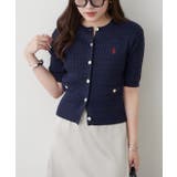 【U.S. POLO ASSN. ×RMAF】半袖ケーブルカーディガン | RMAF　NICE CLAUP / OLIVE des OLIVE | 詳細画像34 