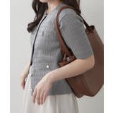 【U.S. POLO ASSN. ×RMAF】半袖ケーブルカーディガン | RMAF　NICE CLAUP / OLIVE des OLIVE | 詳細画像4 