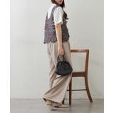 【セットアイテム】かぎ針ベスト＋Tシャツ | RMAF　NICE CLAUP / OLIVE des OLIVE | 詳細画像7 