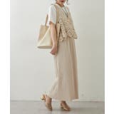 【セットアイテム】かぎ針ベスト＋Tシャツ | RMAF　NICE CLAUP / OLIVE des OLIVE | 詳細画像12 