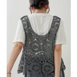 【セットアイテム】かぎ針ベスト＋Tシャツ | RMAF　NICE CLAUP / OLIVE des OLIVE | 詳細画像16 