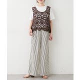 【セットアイテム】かぎ針ベスト+Tシャツ | RMAF NICE CLAUP / OLIVE des OLIVE | 詳細画像32