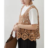 【セットアイテム】かぎ針ベスト＋Tシャツ | RMAF　NICE CLAUP / OLIVE des OLIVE | 詳細画像21 