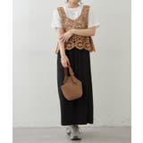 【セットアイテム】かぎ針ベスト＋Tシャツ | RMAF　NICE CLAUP / OLIVE des OLIVE | 詳細画像24 