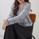 かぎ針Vカーディガン | RMAF　NICE CLAUP / OLIVE des OLIVE | 詳細画像16 