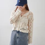 かぎ針Vカーディガン | RMAF　NICE CLAUP / OLIVE des OLIVE | 詳細画像5 