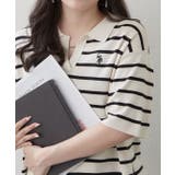 【U.S. POLO ASSN. ×RMAF】スキッパーポロ | RMAF　NICE CLAUP / OLIVE des OLIVE | 詳細画像1 