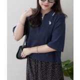 【U.S. POLO ASSN. ×RMAF】スキッパーポロ | RMAF　NICE CLAUP / OLIVE des OLIVE | 詳細画像19 