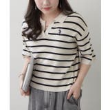 【U.S. POLO ASSN. ×RMAF】スキッパーポロ | RMAF　NICE CLAUP / OLIVE des OLIVE | 詳細画像4 