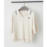 【U.S. POLO ASSN. ×RMAF】スキッパーポロ | RMAF　NICE CLAUP / OLIVE des OLIVE | 詳細画像25 