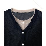 シアーレイヤード配色カーディガン | RMAF　NICE CLAUP / OLIVE des OLIVE | 詳細画像22 