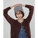 シアーレイヤード配色カーディガン | RMAF　NICE CLAUP / OLIVE des OLIVE | 詳細画像23 