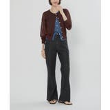 シアーレイヤード配色カーディガン | RMAF　NICE CLAUP / OLIVE des OLIVE | 詳細画像29 