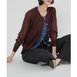 シアーレイヤード配色カーディガン | RMAF　NICE CLAUP / OLIVE des OLIVE | 詳細画像31 