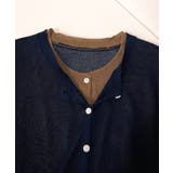 シアーレイヤード配色カーディガン | RMAF　NICE CLAUP / OLIVE des OLIVE | 詳細画像5 